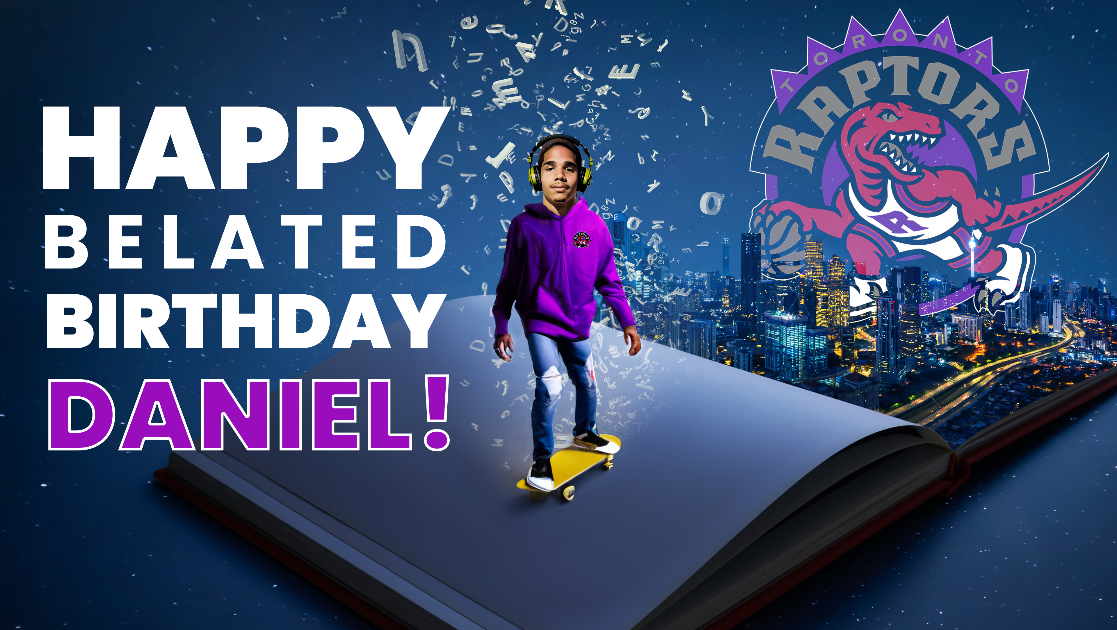 Daniel's Birthday Banner